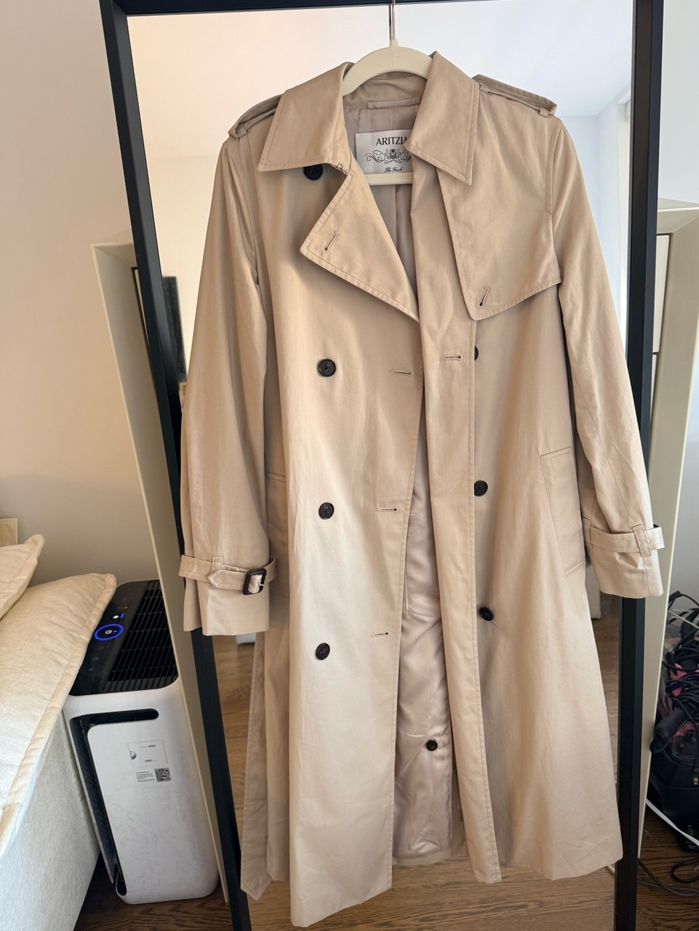 Aritzia Finch Trench Coat XS in City Twill